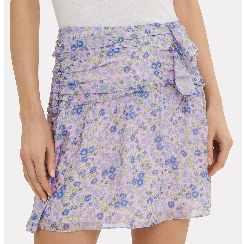 INTERMIX Floral Skirt